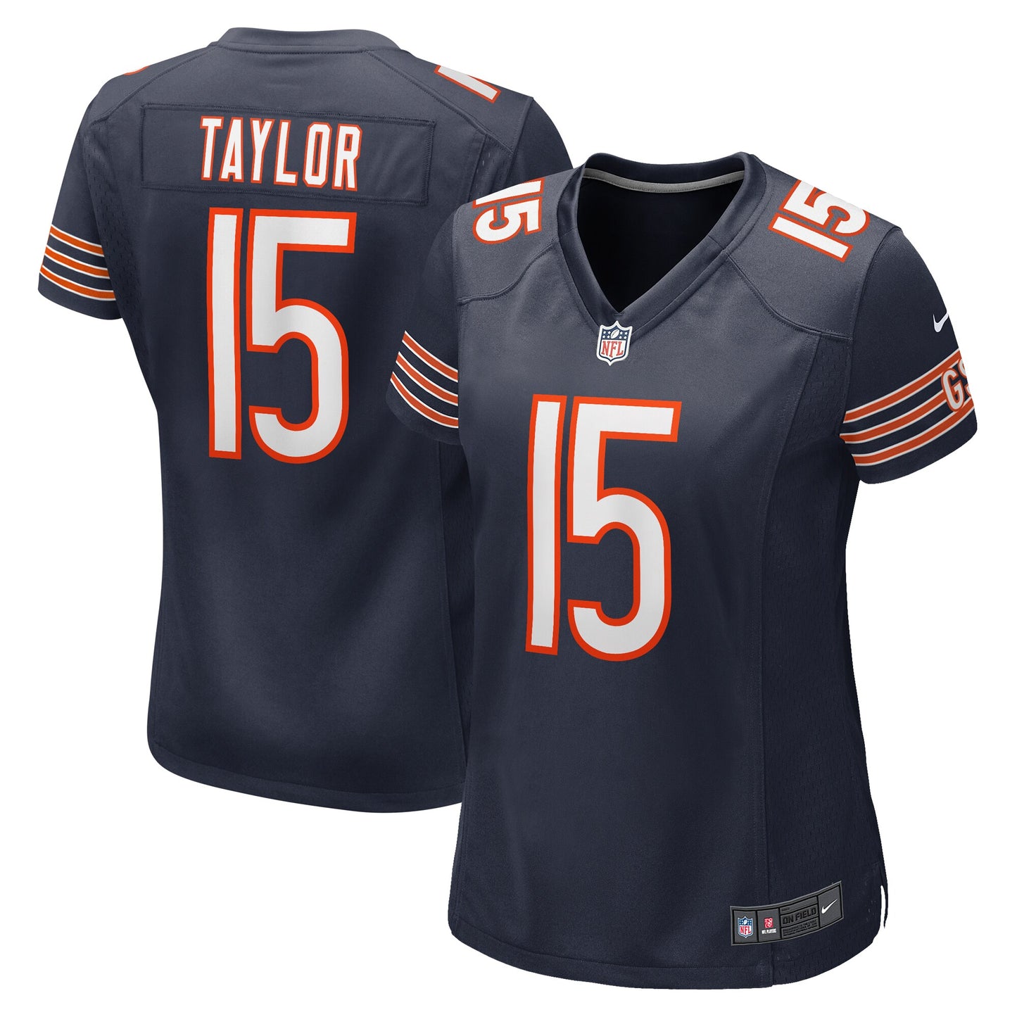 Trent Taylor Chicago Bears Nike Women's Team Game Jersey -  Navy