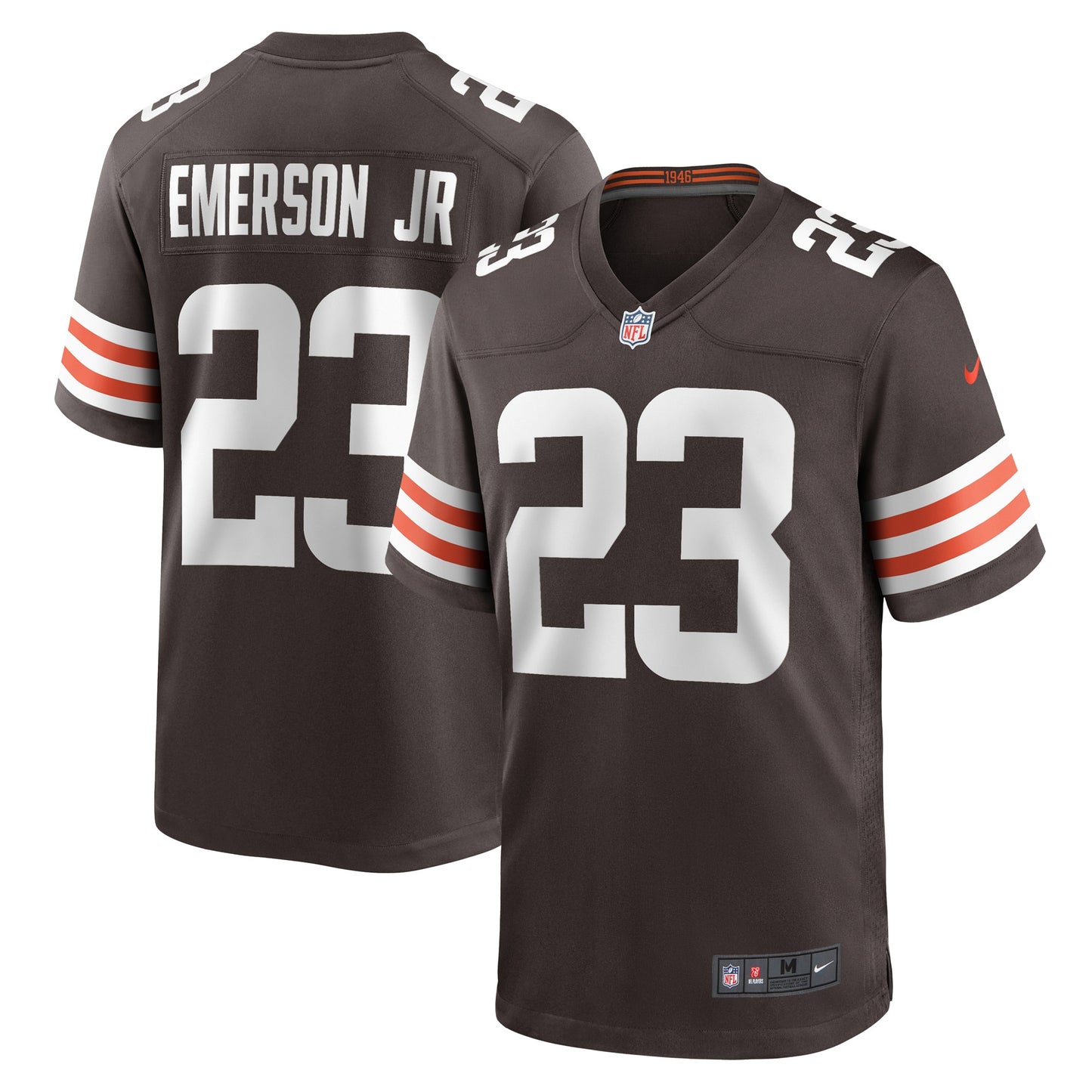 Martin Emerson Jr. Cleveland Browns Nike Game Player Jersey - Brown