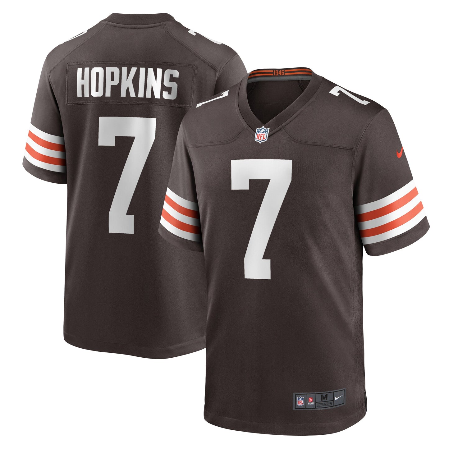 Dustin Hopkins Cleveland Browns Nike Team Game Jersey -  Brown