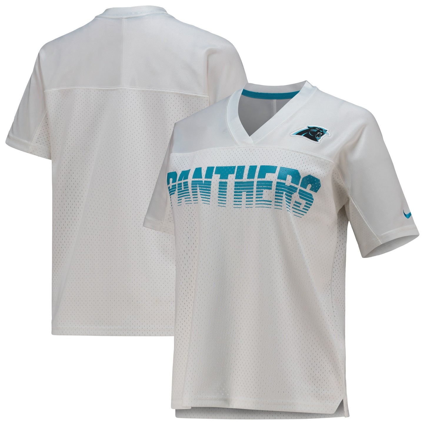 Carolina Panthers Nike Women's Fan Replica Jersey - White