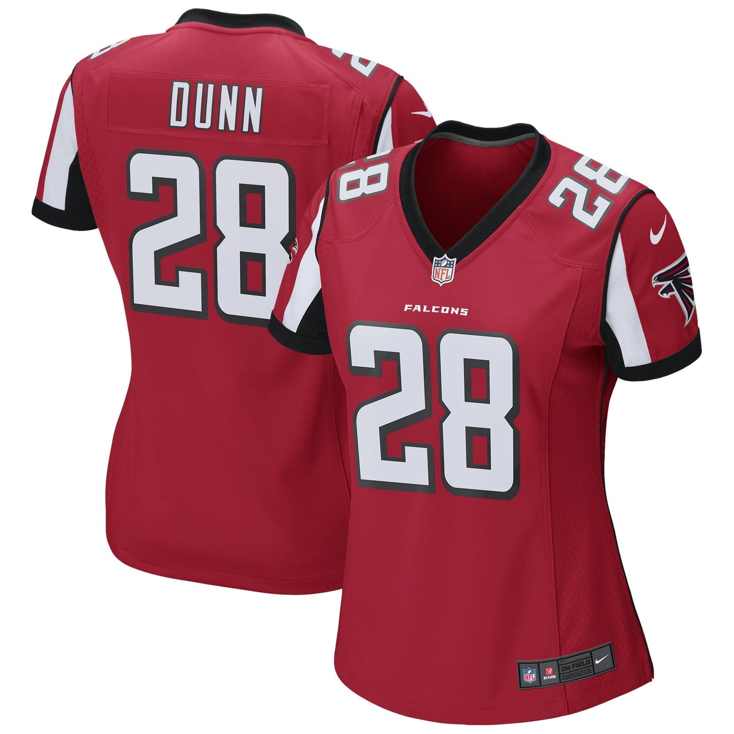 Women's Nike Warrick Dunn Red Atlanta Falcons Retired Player Game Jersey