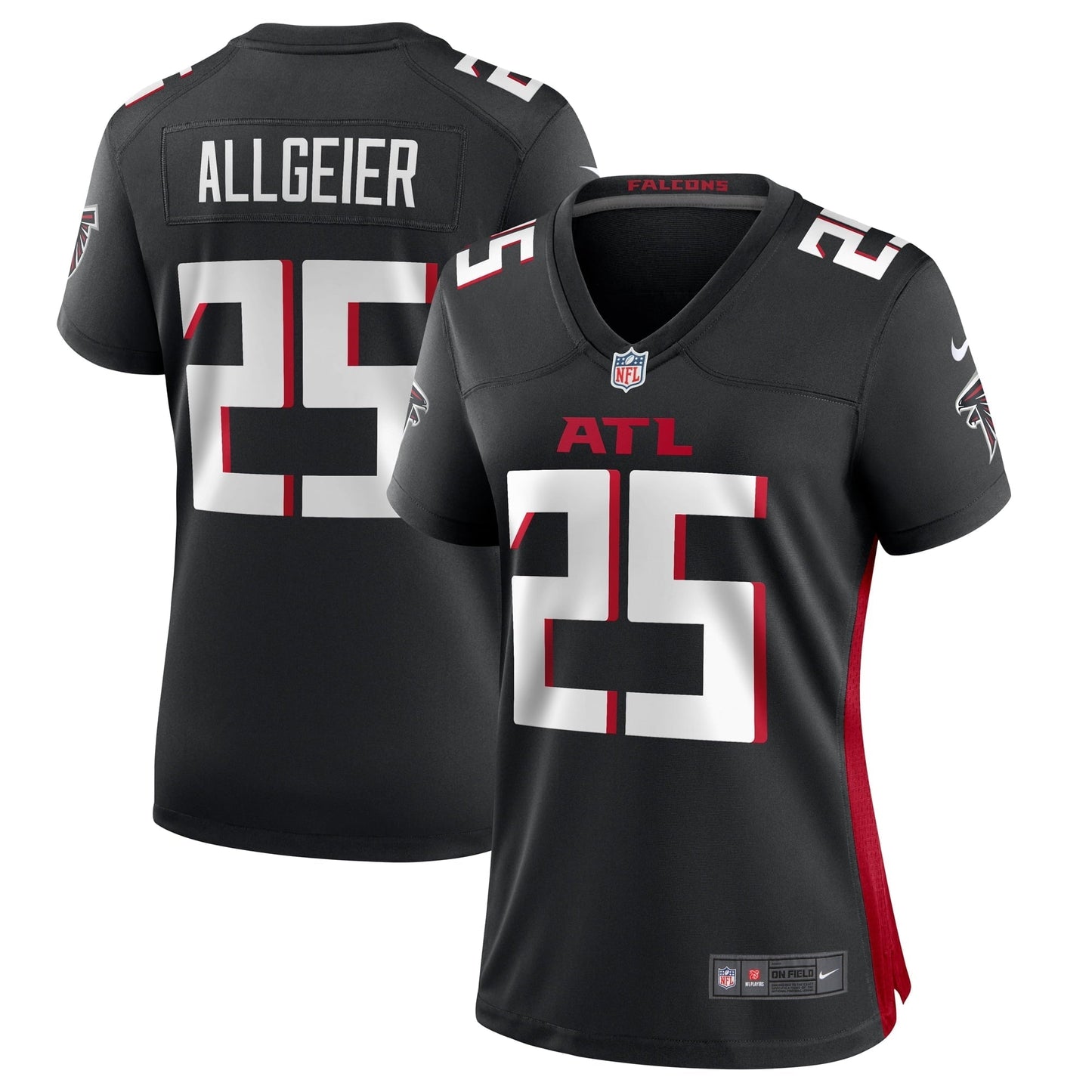 Women's Nike Tyler Allgeier Black Atlanta Falcons Player Game Jersey
