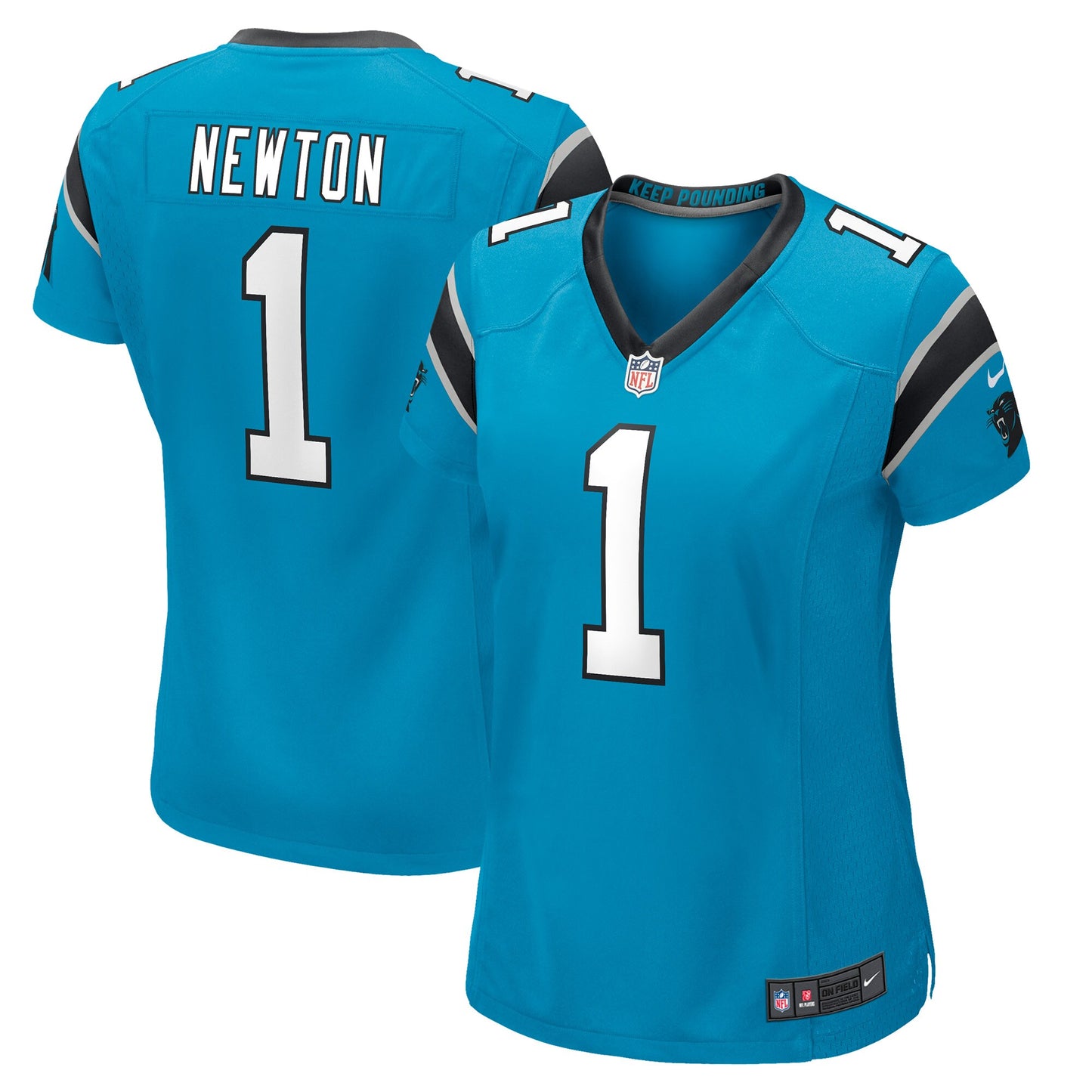 Cam Newton Carolina Panthers Nike Women's Alternate Game Jersey - Blue