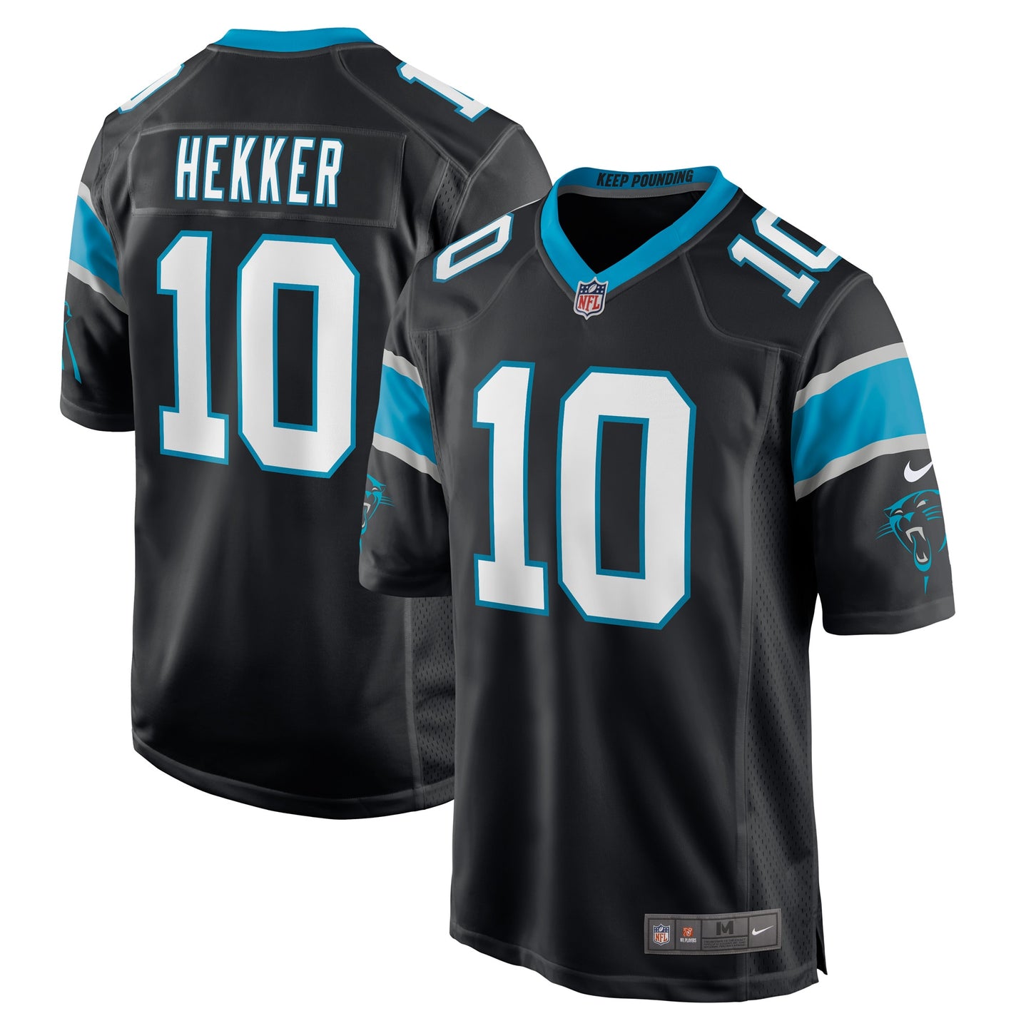 Johnny Hekker Carolina Panthers Nike Game Player Jersey - Black